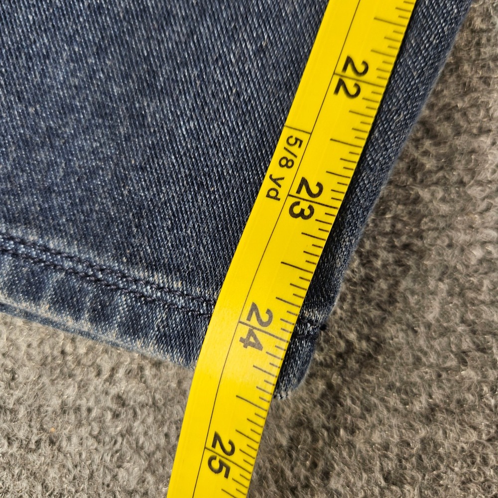 J. Jill Stretch Petite Dark Wash Blue Denim Straight Leg Jeans Womens 16P - Picture 4 of 9